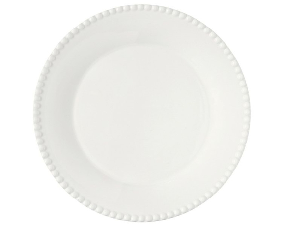 Тарелка обеденная Tiffany, белая, 26 см. Easy Life
