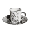 Чашка с блюдцем кофейная Giraffe, 100 мл. WILD SPIRIT Taitu