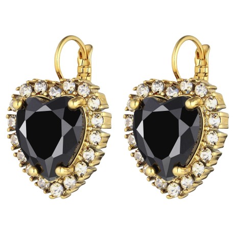 Серьги FELICIA SG BLACK / GOLDEN Dyrberg Kern