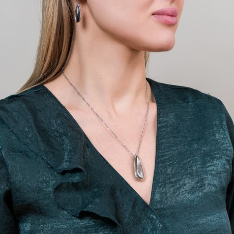 Колье Капля SHELL Fiore Luna