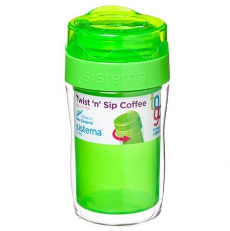 Термокружка для кофе TO-GO, 315 мл. Sistema, мульти