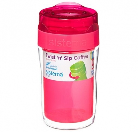 Термокружка для кофе TO-GO, 315 мл. Sistema, мульти