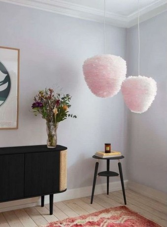 Плафон Eos Evia medium light rose, Ø 40x39 см. Umage
