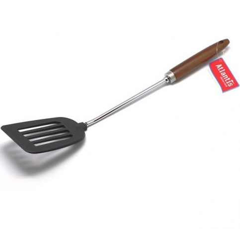 Лопатка с прорезями, цвет. дерево, Atlantis