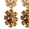 Серьги LINA SG BROWN /GOLDEN