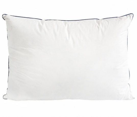 Подушка упругая "Мужской мир" 50х68 (специально для мужчин), из гусиного пуха с внутренней камерой, Natures