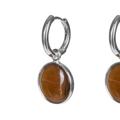 Серьги COFFE AGATE
