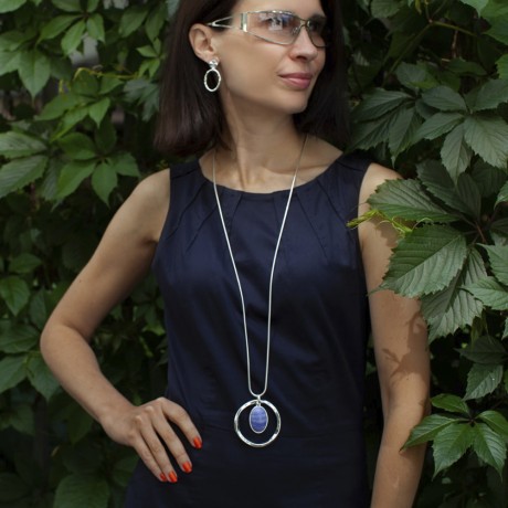 Колье SAPPHIRINE AGATE