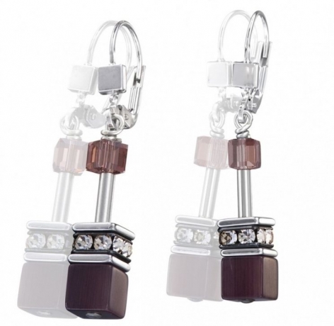 Серьги Purple-Rose 2838/20-0838 Coeur de Lion