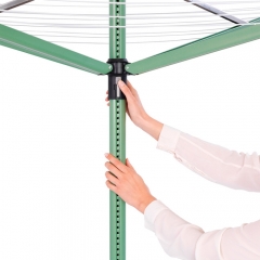 Уличная сушилка Lift-O-Matic (50 м навески), с чехлом, мешком для прищепок, прищепками Brabantia