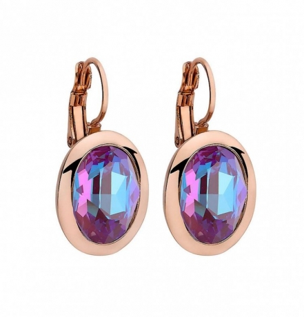 Серьги Tivola Burgundy delite 303179 R/RG Qudo