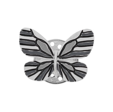 Брошь Бабочка XZ1386.2 BW/S Shadore