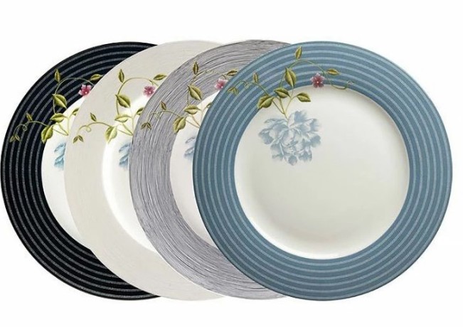 Подарочный набор "4 Тарелки Assorted" 26 см. Laura Ashley