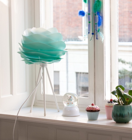 Плафон Carmina Mini Turquoise, 32х22 см. Umage