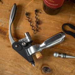 Набор бармена BarCraft из 5 предметов: штопор рычажный, пробка, удалитель фольги, сменная игла для ш Kitchen Craft