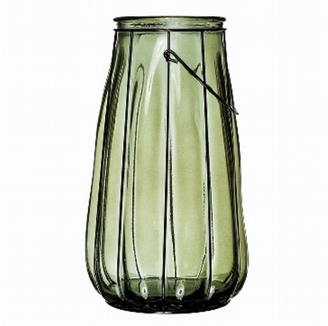 Ваза San Miguel, высота 37 см. прозрачный