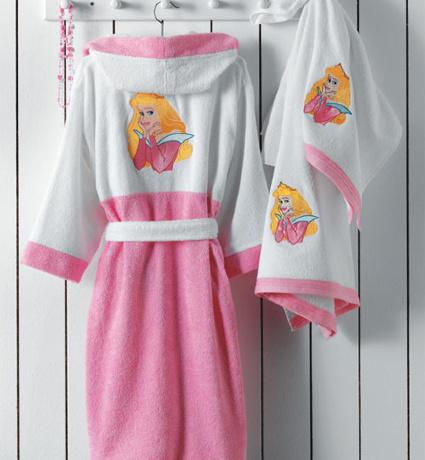 Халат детский ТАС/лицензированный "Princess", 4/6 лет