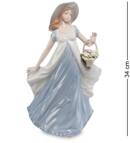 CMS-20/14 Фигурка "Девушка с корзинкой" (Pavone)