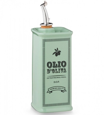 Бутылка для масла, 500 мл. зеленый, Oliere Vintage Nuova Cer