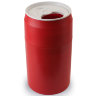 Корзина для мусора Capsule, красная, Qualy