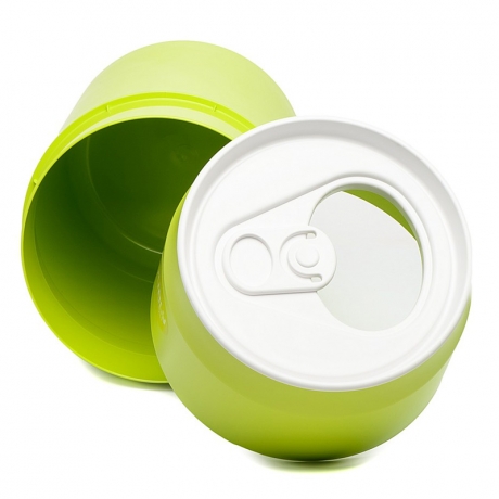 Корзина для мусора Capsule, красная, Qualy