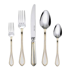 Набор столовых приборов, 24 шт. FLORENCE GOLD Hisar