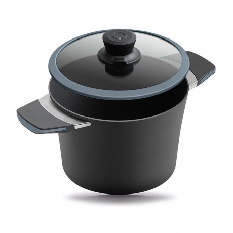 Кастрюля, 24 см. 4 л. серая, Squality