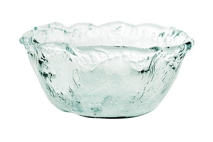 Ваза, 29х13 см, декоративная, стекло, мятый эффект, Pandora SAN MIGUEL