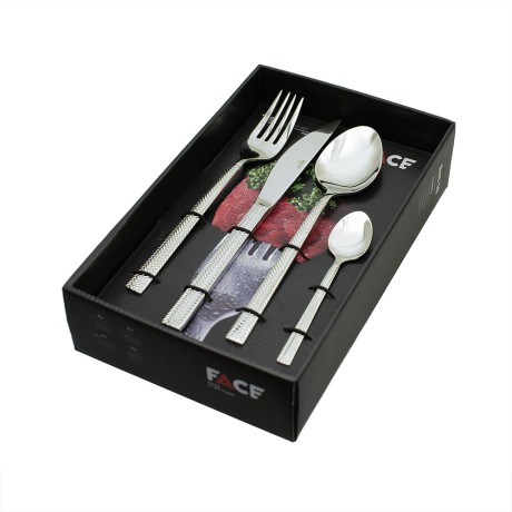 Набор столовых приборов, 16 шт. HERA Face