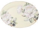 Блюдо овальное "Белые розы" Colombo, 32х23 см.