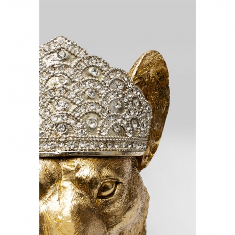 Статуэтка Corgi, коллекция "Корги" 54*40*20, Полирезин, Золотой