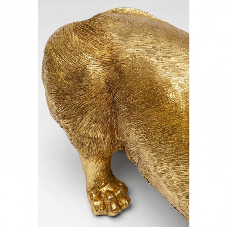 Статуэтка Corgi, коллекция "Корги" 54*40*20, Полирезин, Золотой