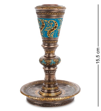 WS-534 Подсвечник с орнаментом