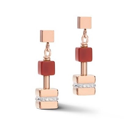 Серьги Rose Gold Multicolor 5058/21-1561 Coeur de Lion