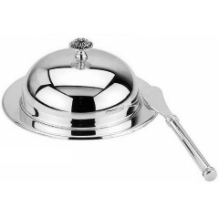 Масленка с ножом "Британи" Regent 14х14х7 см.