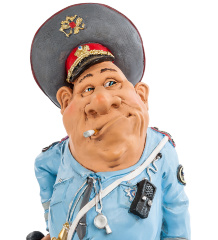 STD-05 Статуэтка Полицейский "Ну настоящий полковник..." (W.Stratford)