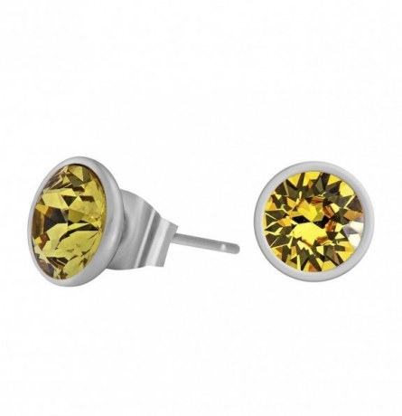 Пусеты Light Topaz SWE298 LT S Fiore Luna