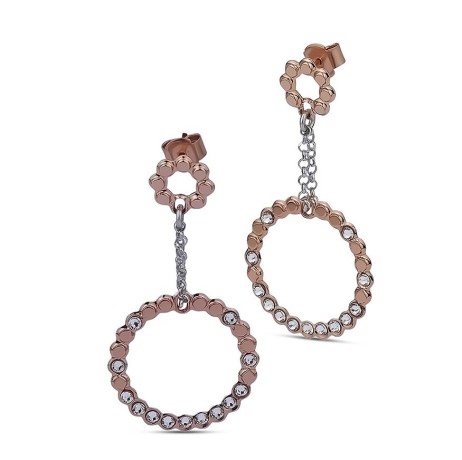 Серьги XOR609RS BW/S/RG Boccadamo