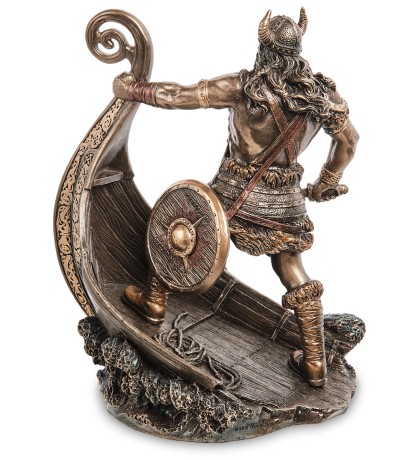 WS-1083 Статуэтка "Викинг на корабле"