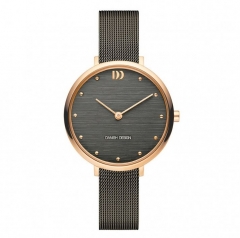 Часы AMELIA Rosegold Grey Bark IV71Q1218 Danish Design