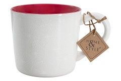 Кружка Frost, красная, 0,45 л. Home & Style