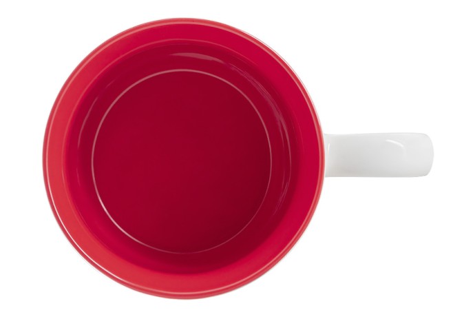 Кружка Frost, красная, 0,45 л. Home & Style