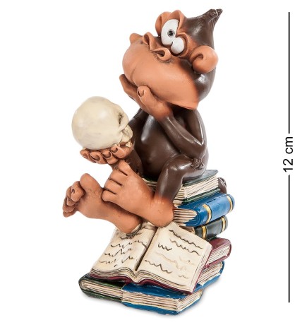 RV-491 Фигурка Обезьяна "Вот так я выгляжу знаменитой"