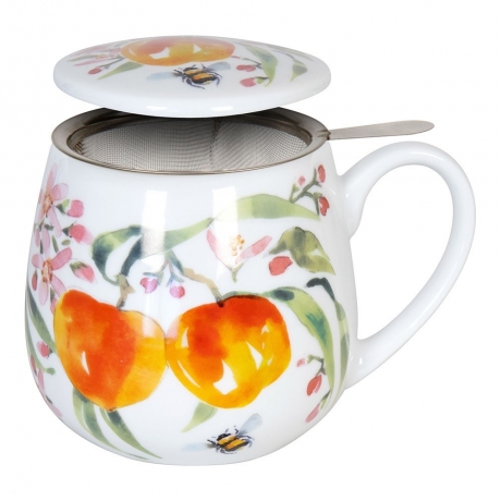 Кружка заварочная "Фруктовый чай - персик" 400 мл. Koenitz