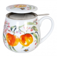 Кружка заварочная "Фруктовый чай - персик" 400 мл. Koenitz