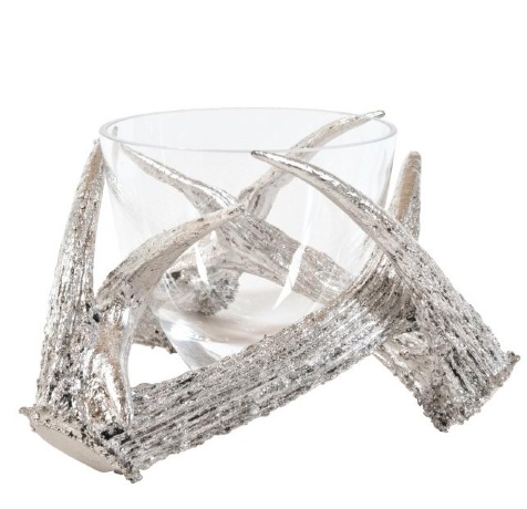 Ваза-подсвечник, 16x15 см. Glaciar Schlittler
