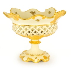 Ваза настольная, 44,5х42х34 см. BAROQUE, керамика