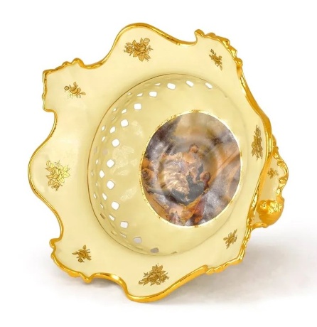 Ваза настольная, 44,5х42х34 см. BAROQUE, керамика