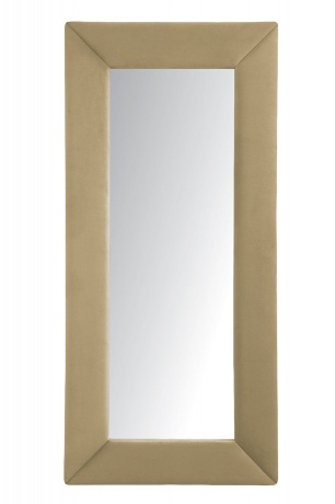 Зеркало напольное в полный рост прямоугольное бежевое