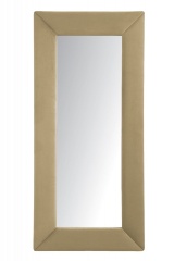 Зеркало напольное в полный рост прямоугольное бежевое